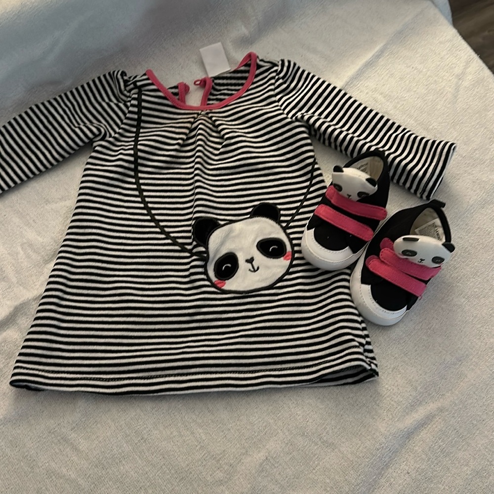 Panda top and Panda Shoes